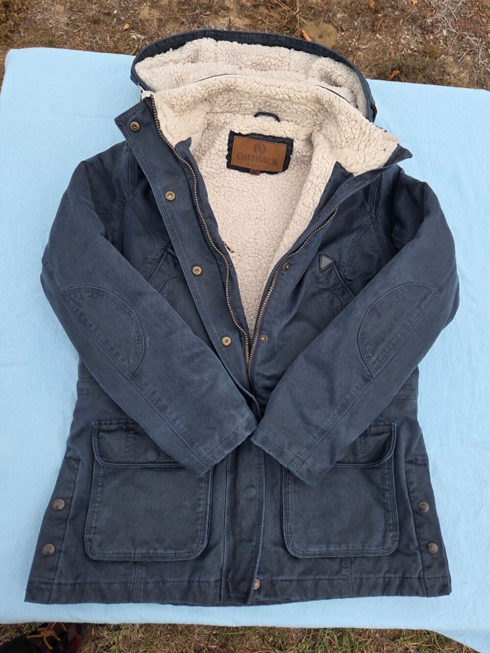 OUTBACK TRADING CO "Woodbury" Winter Jacket, women's sz M EUC